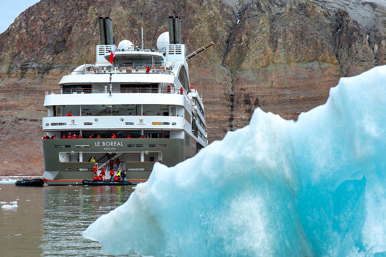 探索極地的極品郵輪 探索極地的極品郵輪