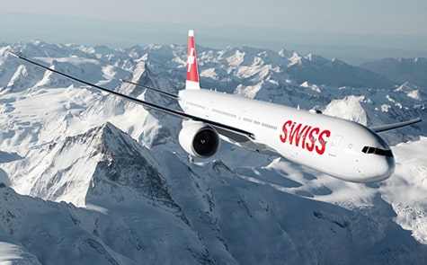 巴士搭配瑞士航空，早到晚回