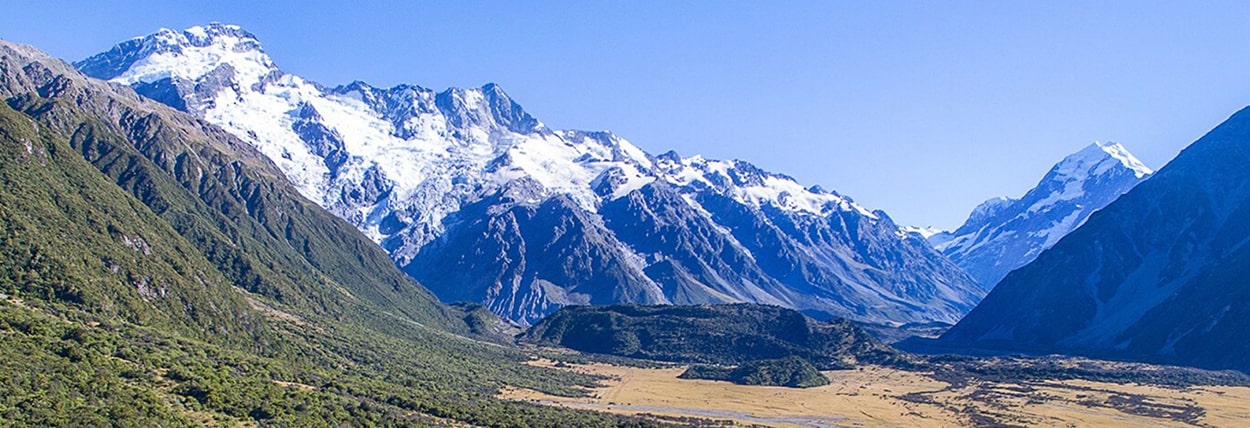 南阿爾卑斯山 紐西蘭 